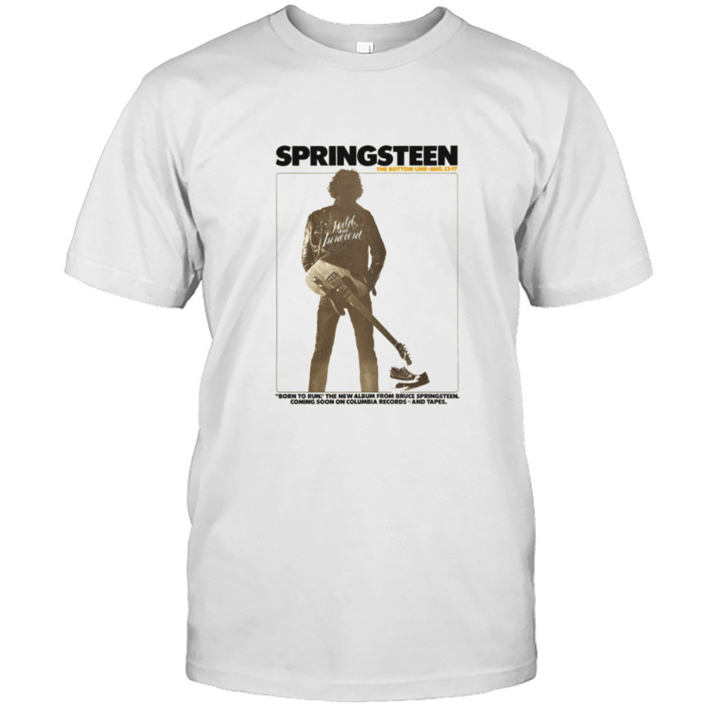 Bruce Springsteen 1975 New York shirt