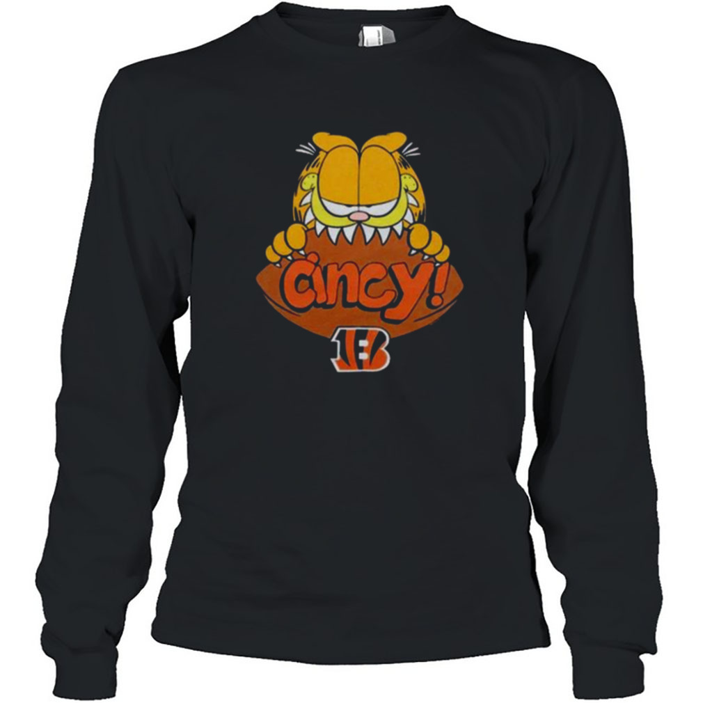 Garfield Cincinnati Bengals Football shirt, hoodie, sweater, long