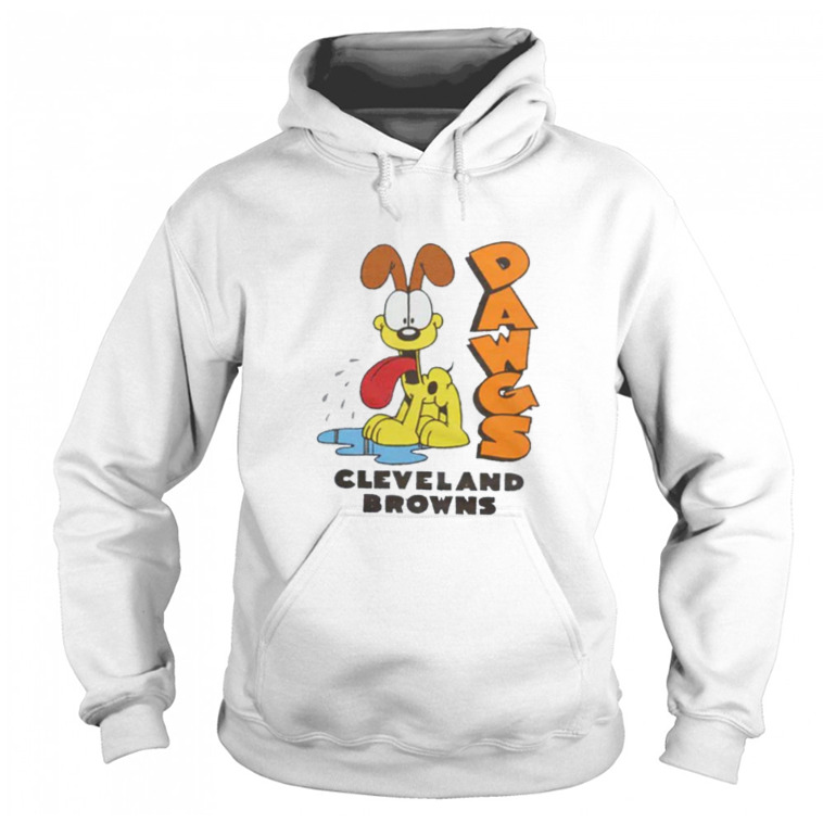 Garfield Odie X Cleveland Browns shirt - Dalatshirt in 2023