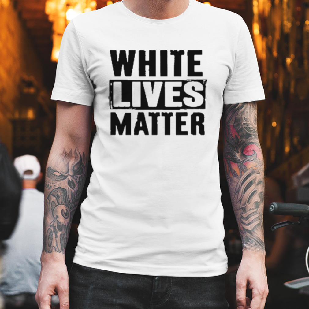 Louder With Crowder Hurricane Ian Donation White Lives Matter Black T-Shirt