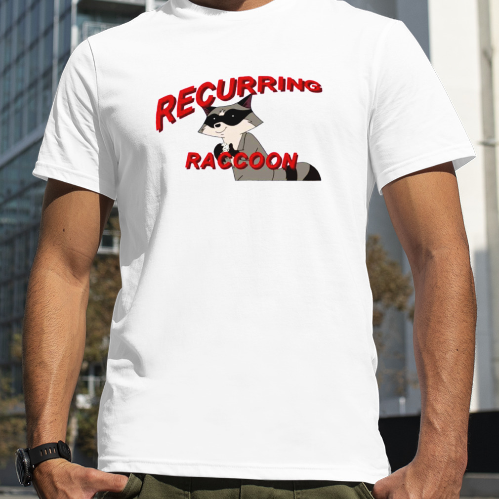 Milo Murphy’s Law Recurring Raccoon shirt
