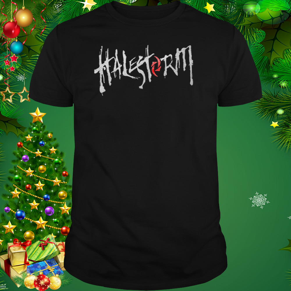 Retro 90s Rock Band Logo Halestorm shirt