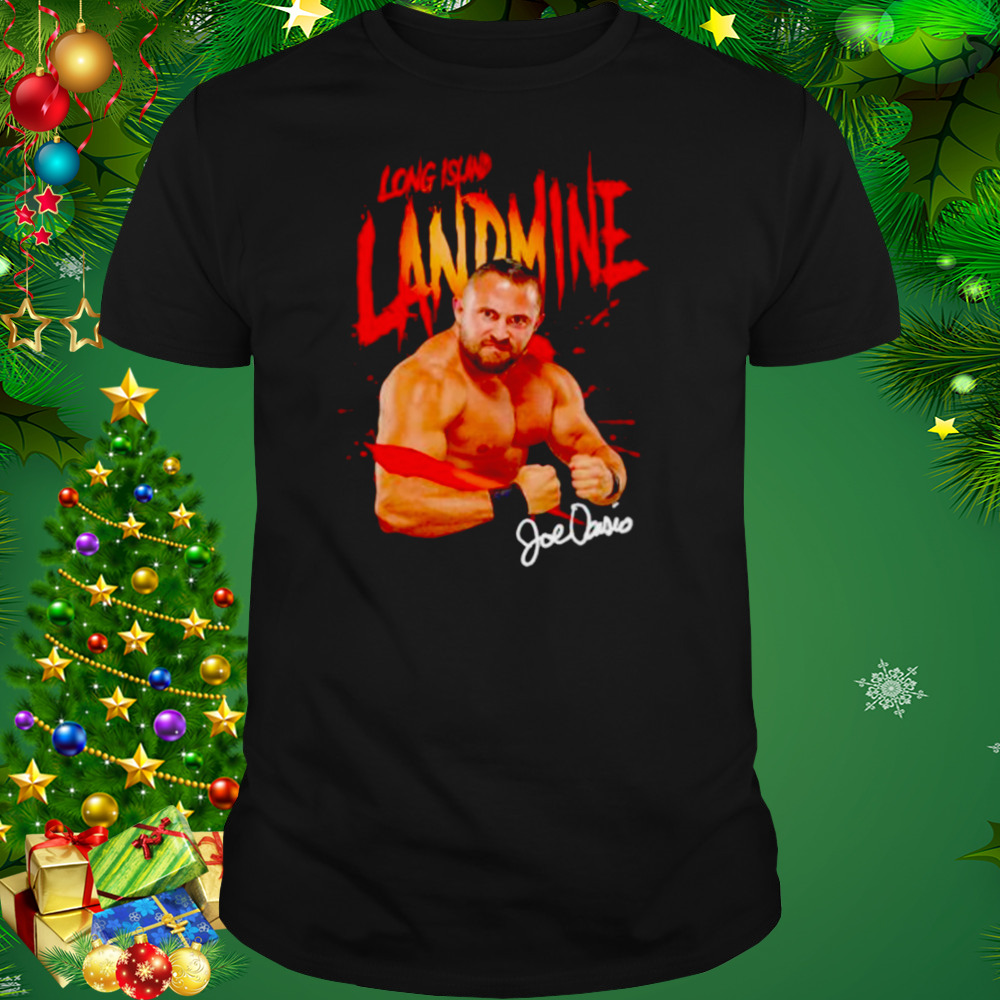 joe Ocasio long Island landmine signature shirt