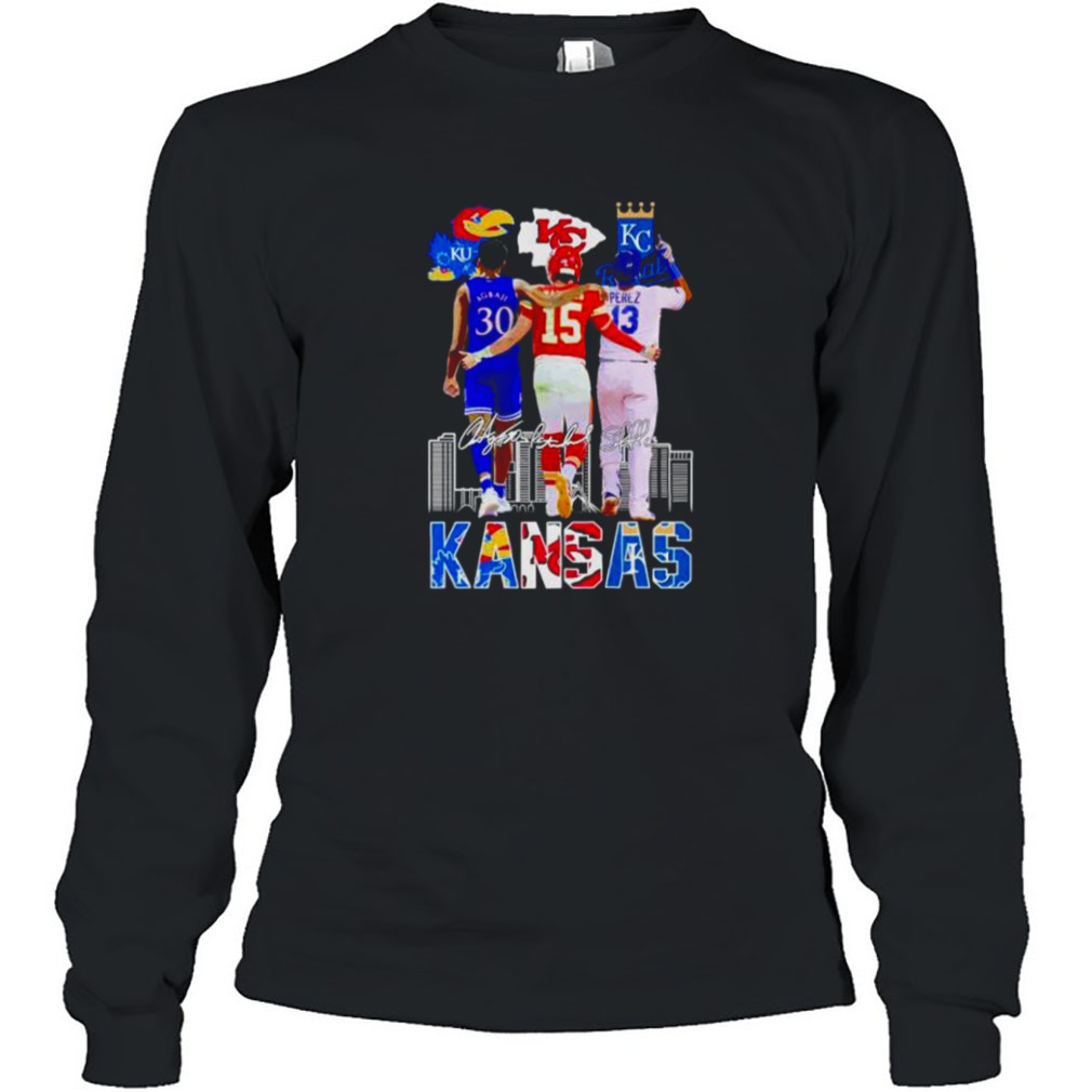 Kansas Chiefs Kansas City Royals Kansas Jayhawks T Shirts, Hoodies,  Sweatshirts & Merch