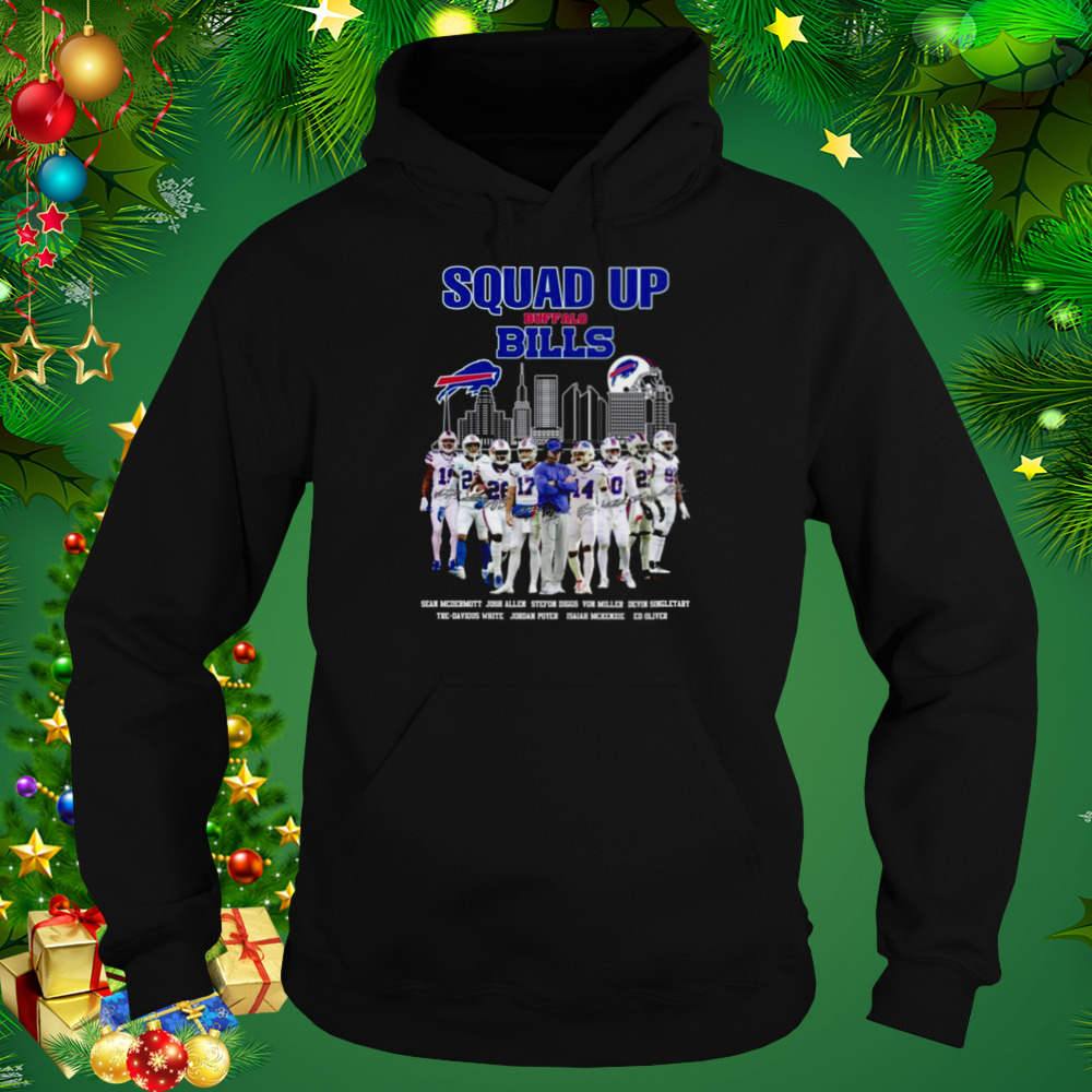 Buffalo Bills Squad Up Name Player Signatures 2022 Shirt, hoodie