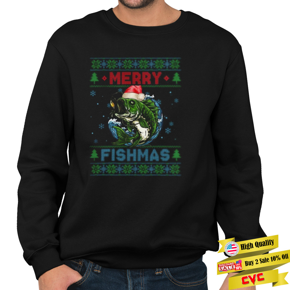 Fisher Ugly Christmas shirt 5 Unisex Crewneck Sweatshirt