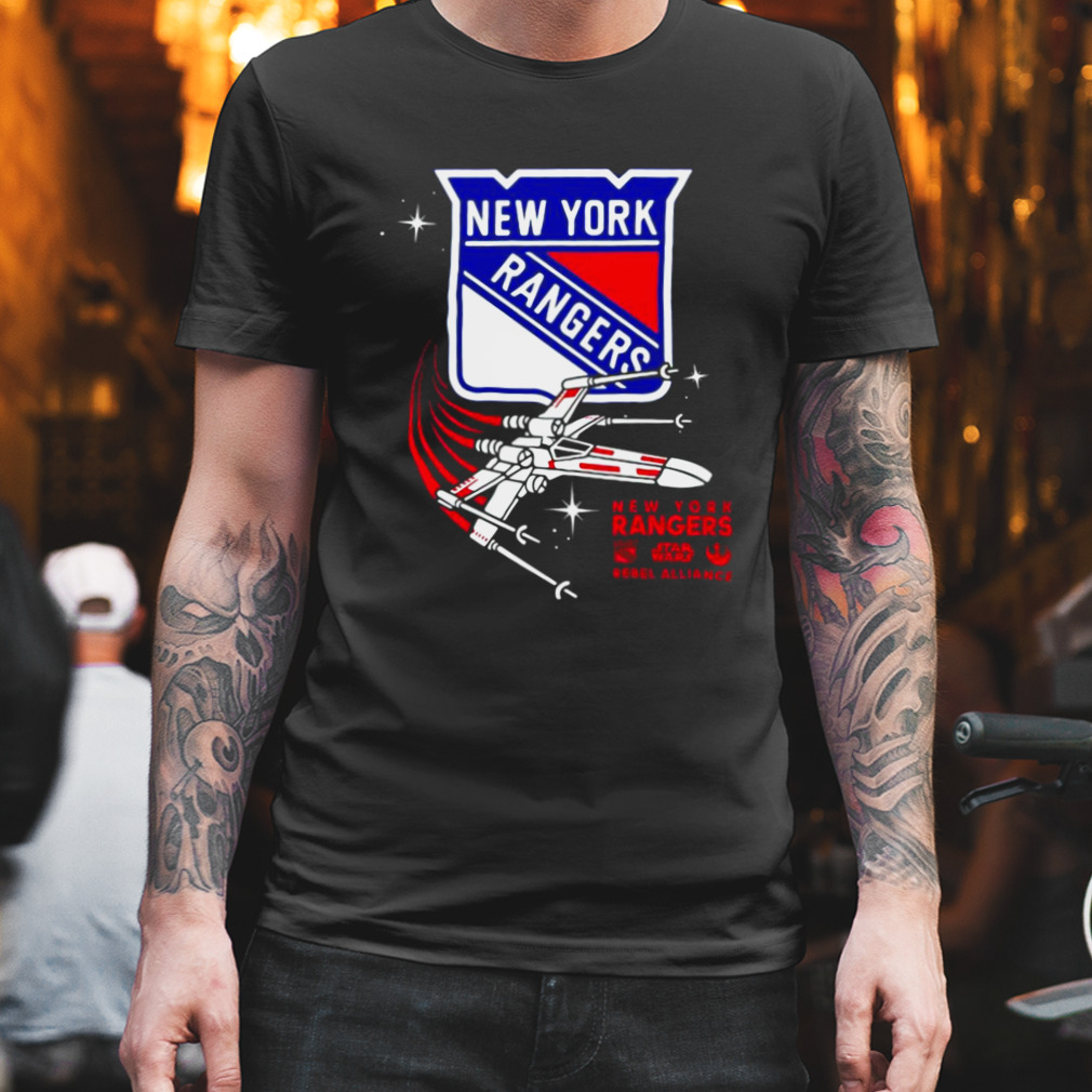 New York Rangers Preschool Star Wars Rebel Alliance Shirt