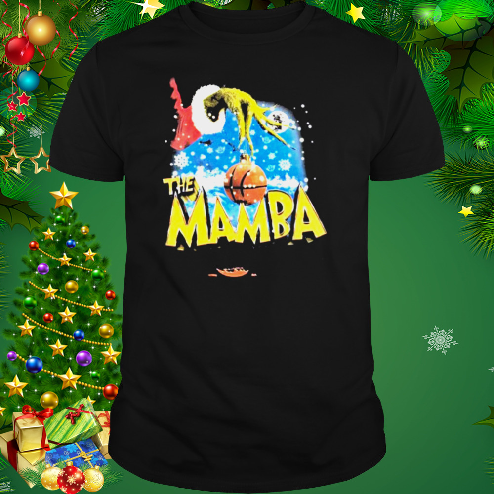 The Grinch the Mamba Christmas 2022 shirt