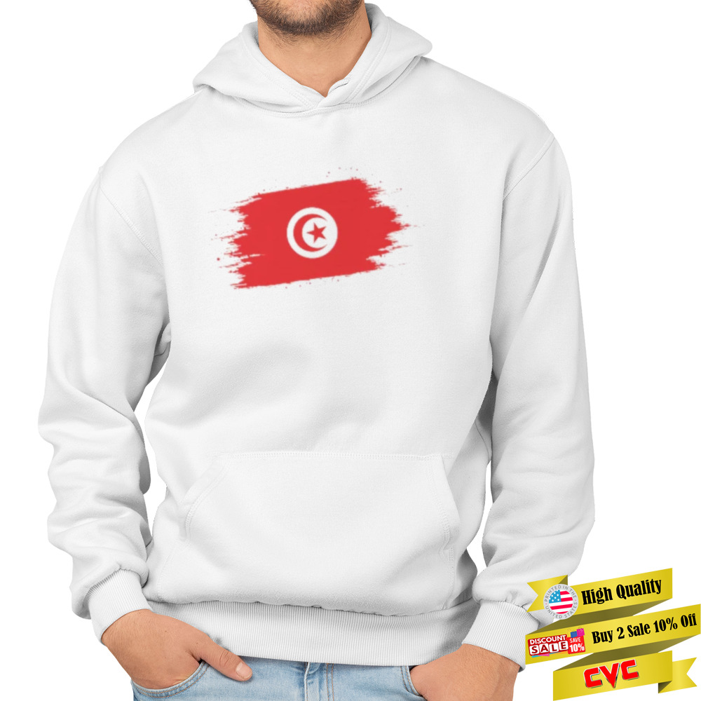 Tunisia world cup 2022 tee 4 Unisex Hoodie