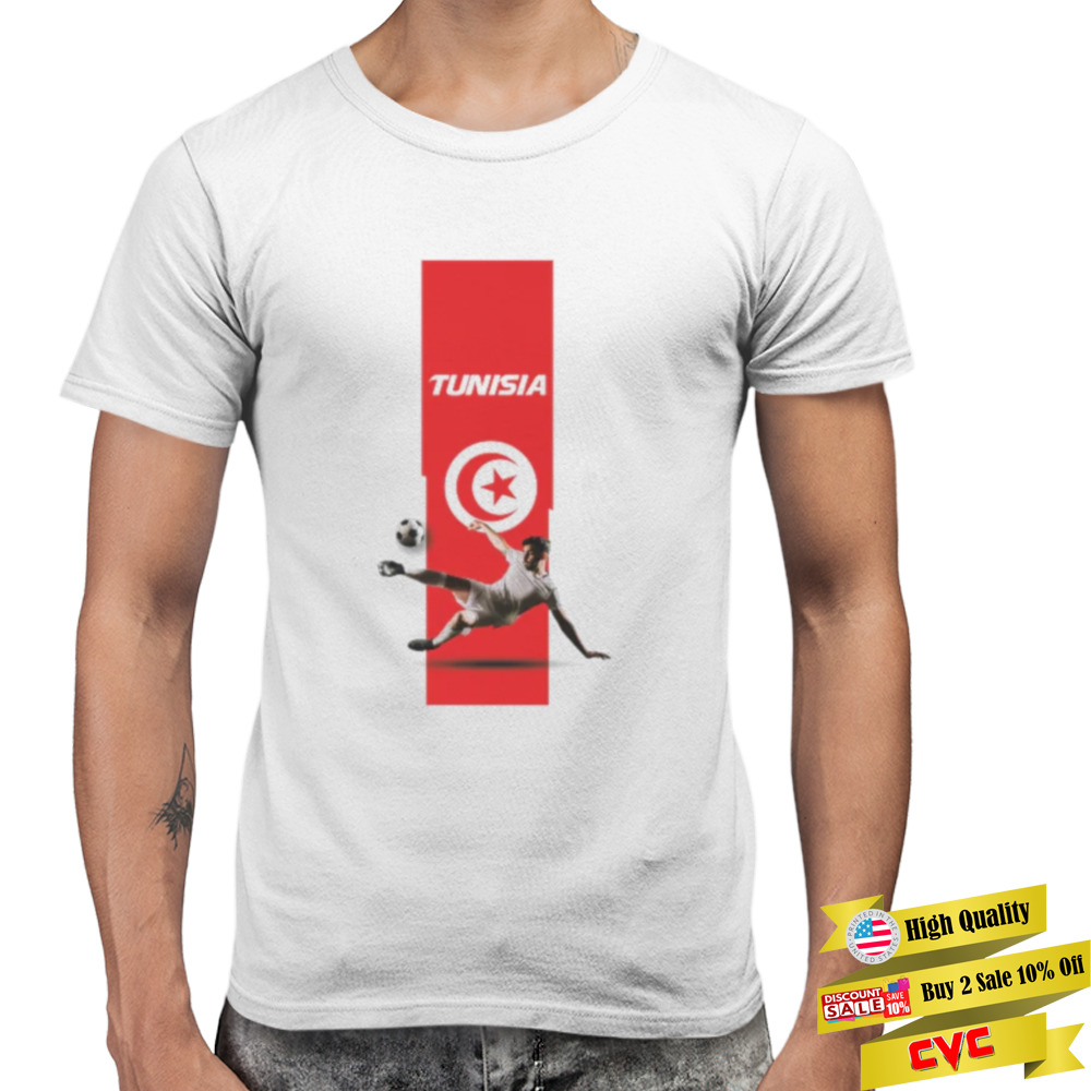 Tunisia world cup 2022 tshirt 3 Premium Men T-shirt