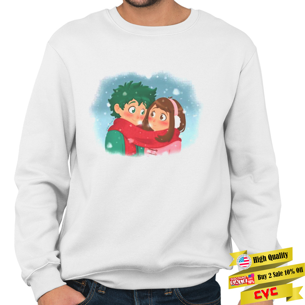 Under The Snow Izuocha Deku Midoriya Izuku shirt 5 Crewneck Sweatshirt