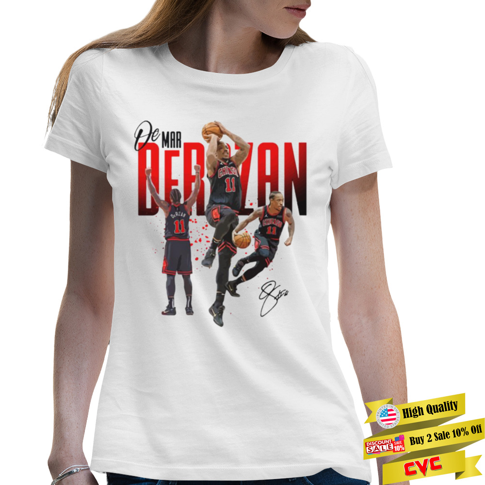 Zach Lavine Demar Derozan Chicago Basketball shirt 2 Premium Ladies T-shirt
