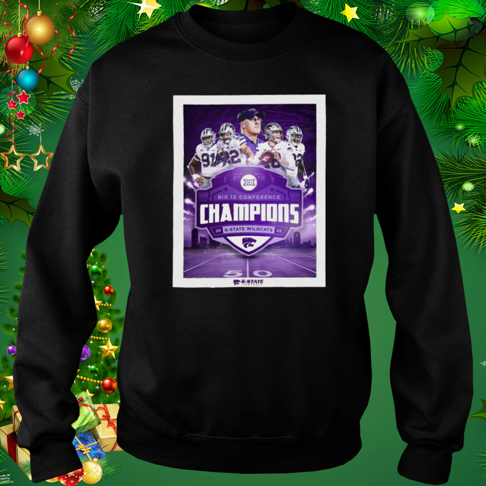 2022 Big 12 Conference Champions K-State Football Shirt 5 Sweat tshirt