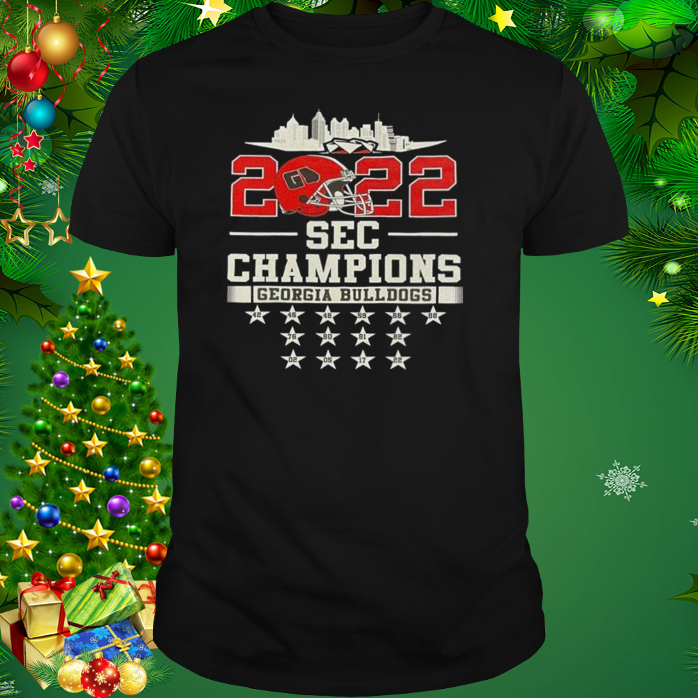 2022 Sec Champions Georgia Bulldogs 1942 2022 shirt