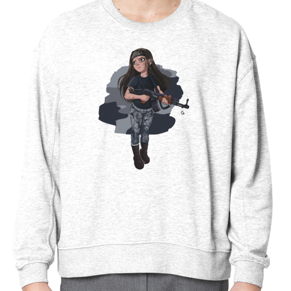 shadbase Anime Camo Girl With A Gun Shadbase shirt