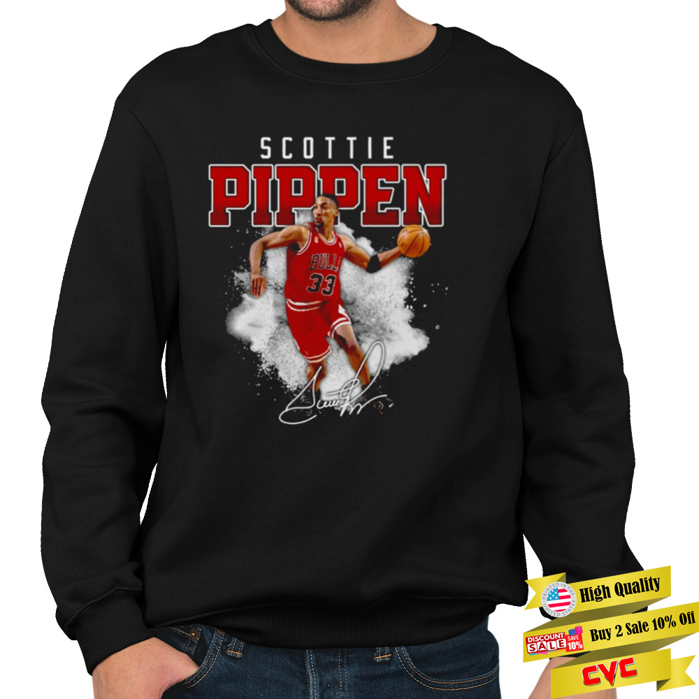 Basketball Legend Chicago Scottie Pippen shirt 5 Unisex Crewneck Sweatshirt