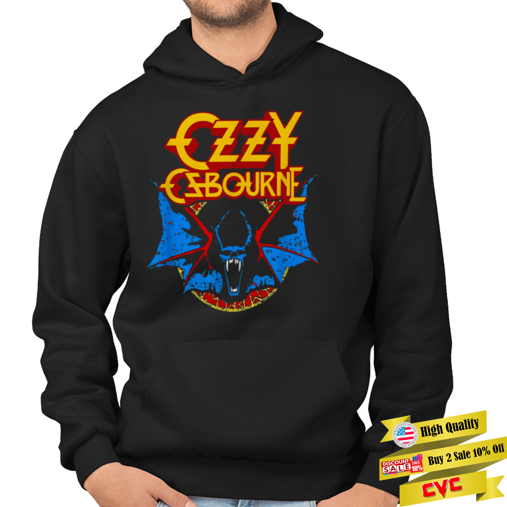 Bat Cover Album Czzy Czbourne shirt 4 Hoodie