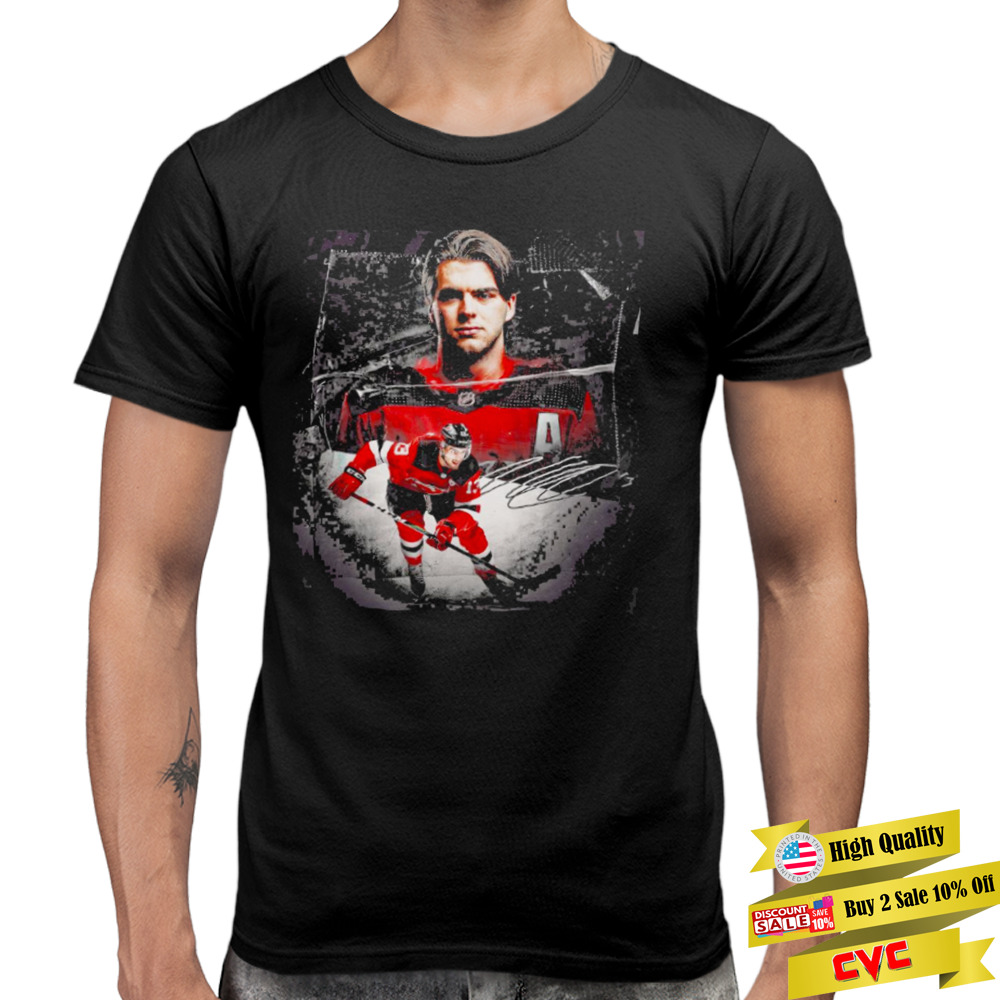 Best nico Hischier Captain Nico Signature Shirt 3 Premium Men Tee