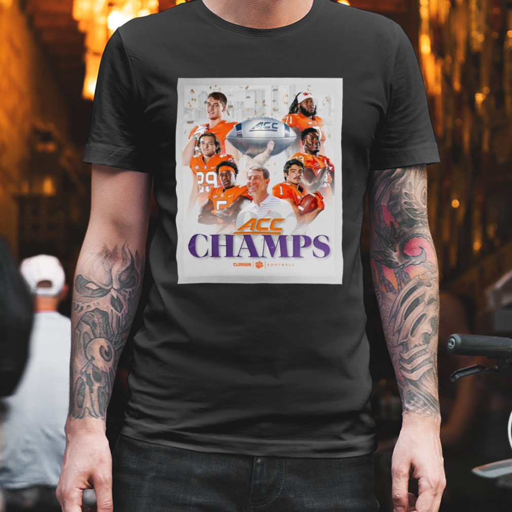 clemson tigers acc championship shirts