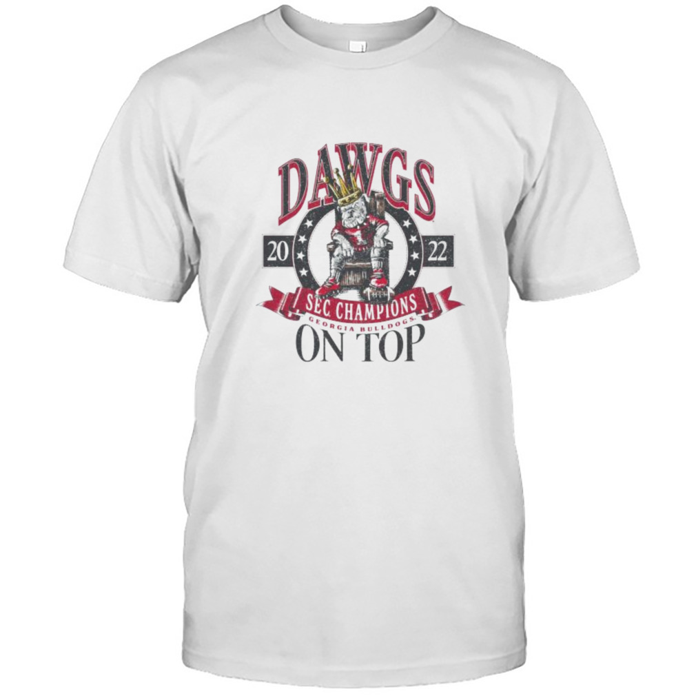 Dawgs Georgia bulldogs sec champs on top 2022 shirt