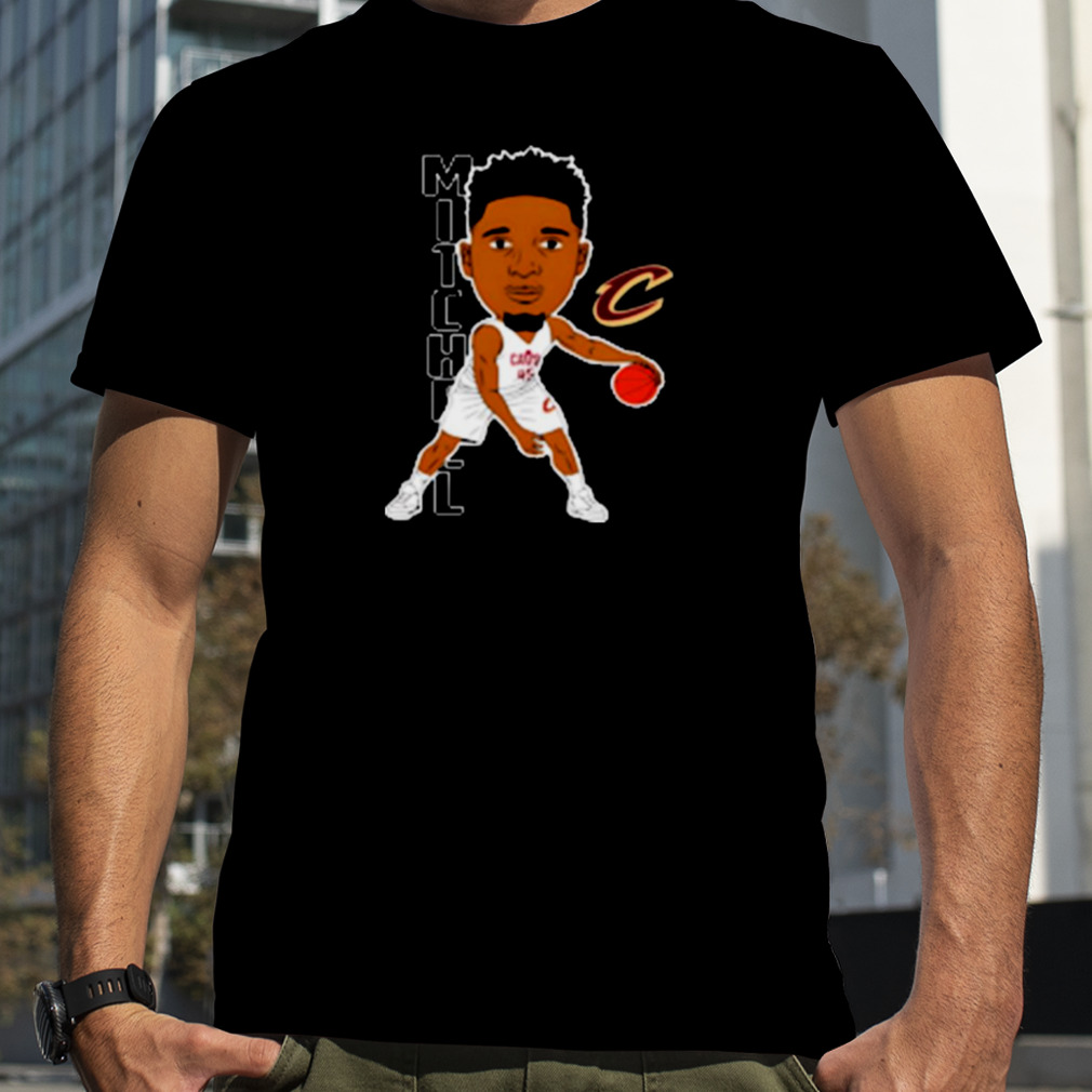 Donovan Mitchell Dribble By Cleveland Cavaliers Shirt