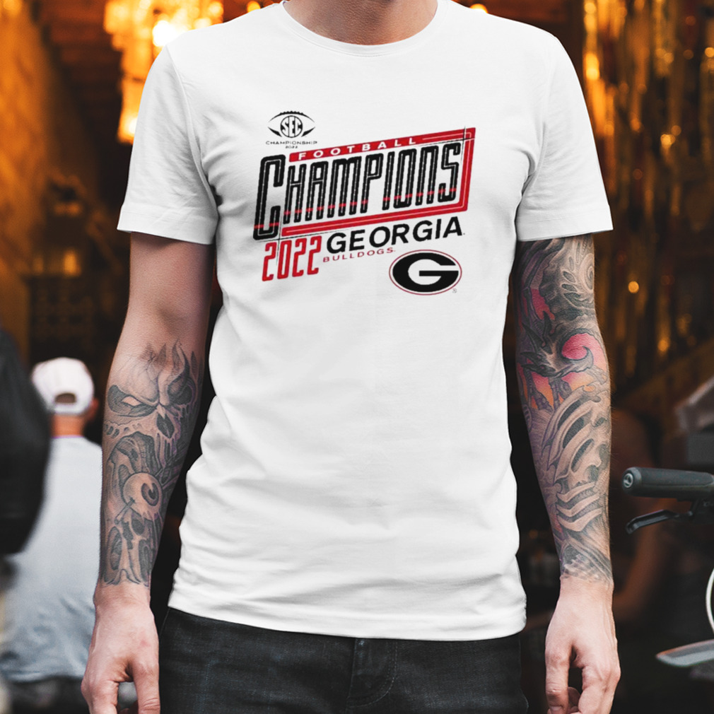 Georgia Bulldogs 2022 SEC Football Conference Champions T-Shirt