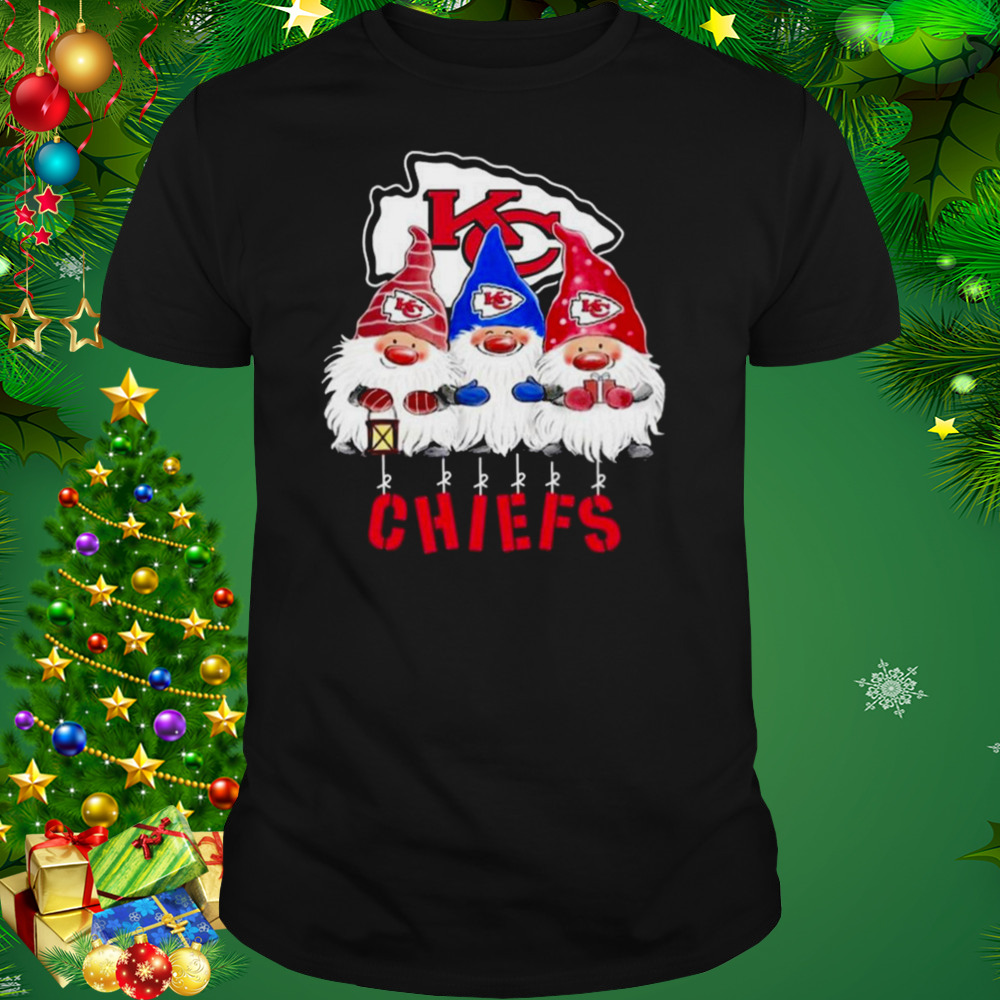 Kansas City Chiefs Team Gnomies Christmas 2022 Happy New Year 2023 shirt