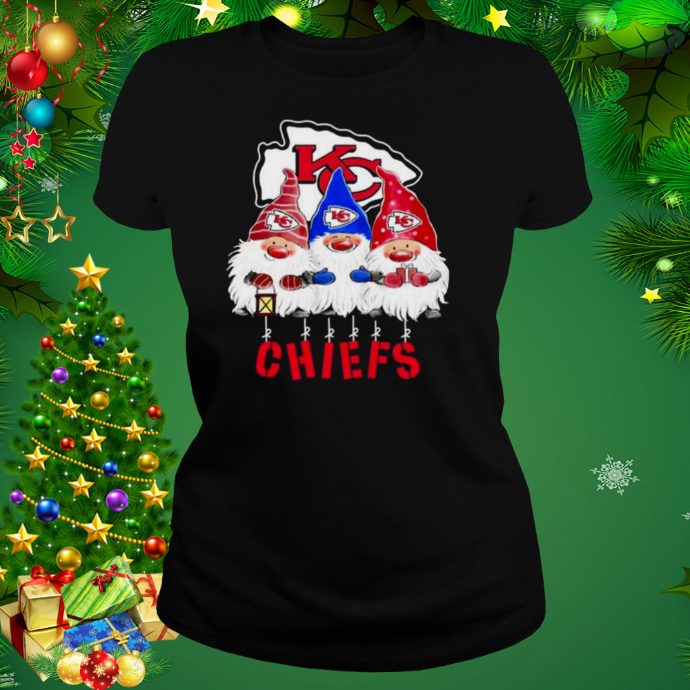 Kansas City Chiefs Team Gnomies Christmas Happy New Year 2023 Shirt