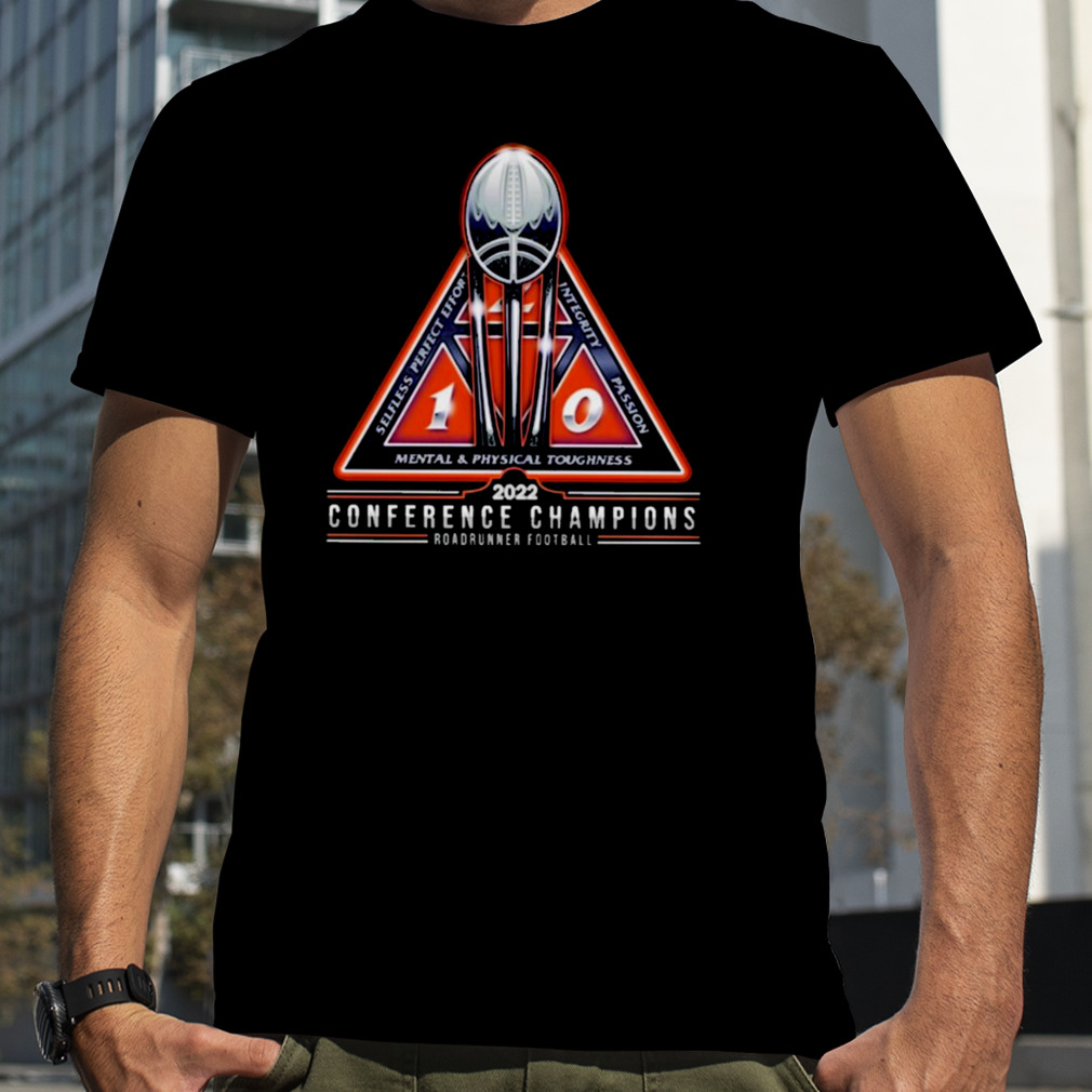 Roadrunner Football 2022 conference champion T-shirt