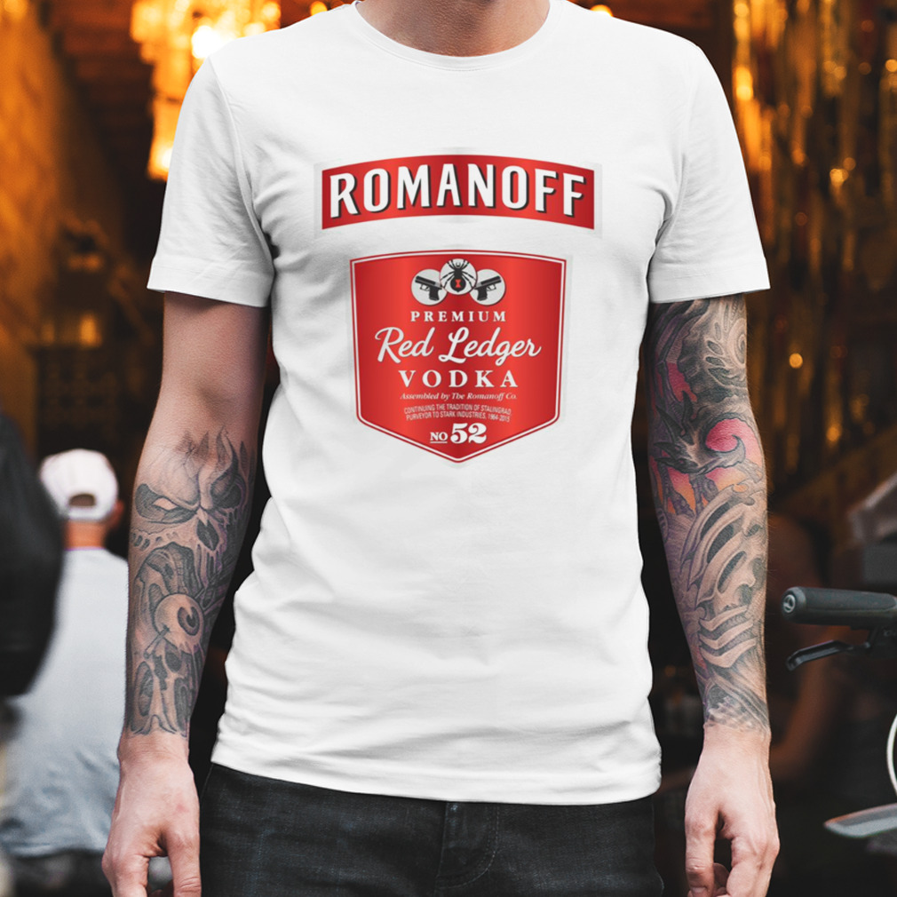 Romanoff Vodka Logo Design shirt