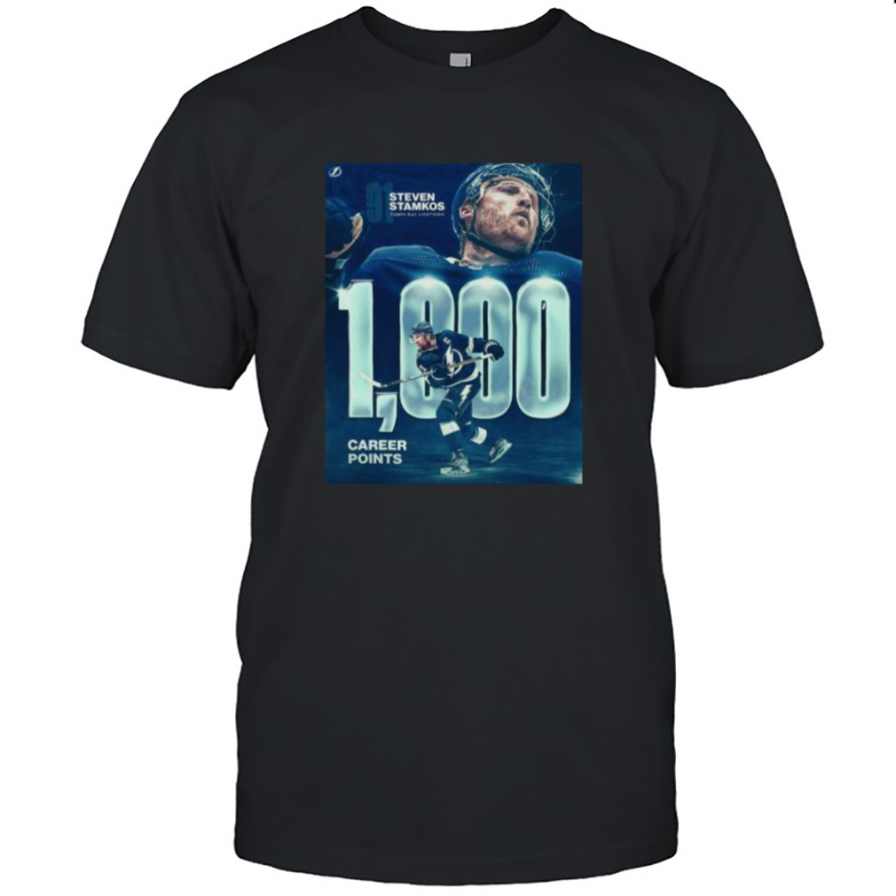 Steven Stamkos 1000 Career Points With Tampa Bay Lightning Nhl shirt