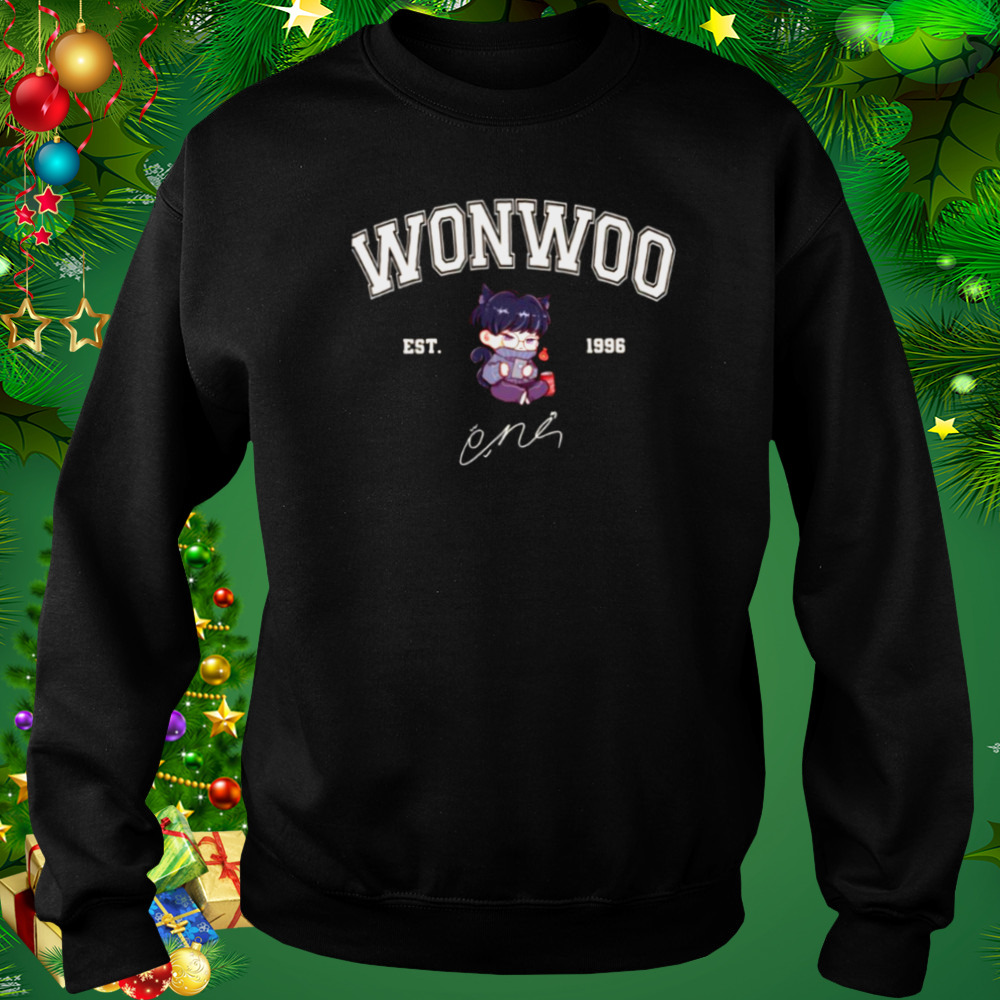 Wonwoo 1996 Seventeen Members shirt 5 Sweat tshirt