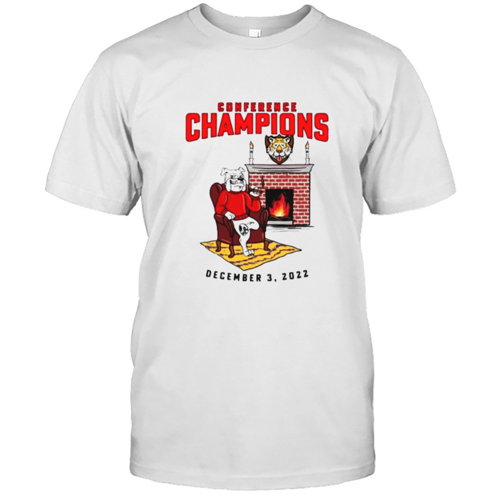 eorgia Bulldogs FIREPLACE Conference Champions 2022 Shirt