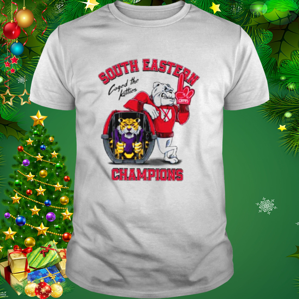 Dawgs South Eastern Champs Coged The Kitties Champions 2022 Shirt