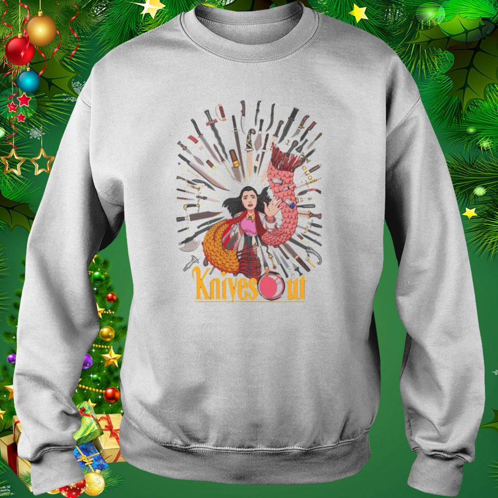 Depressed Girl Glass Onion A Knives Out Mystery shirt 5 Sweat shirt