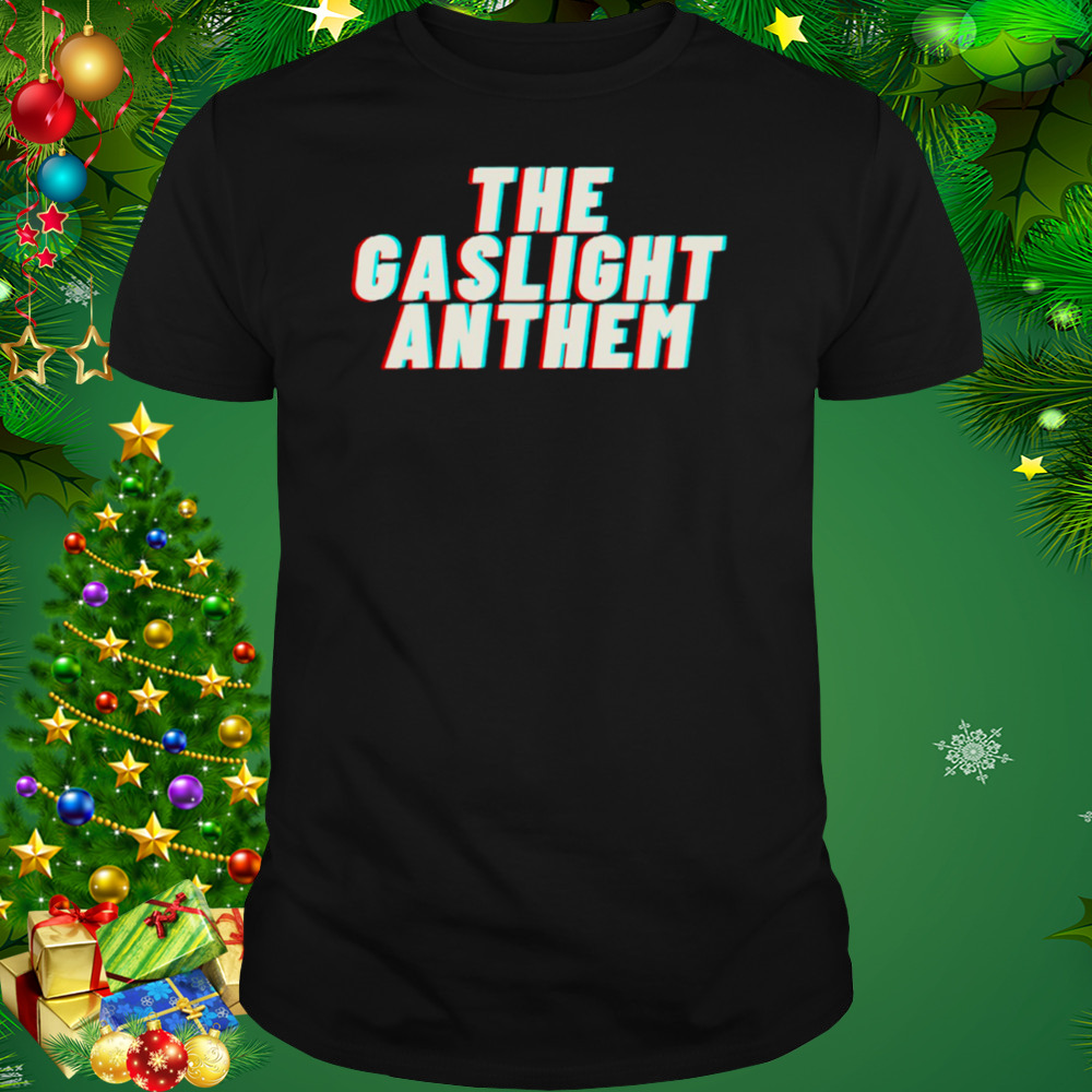 Glitched The Gaslight Anthem shirt