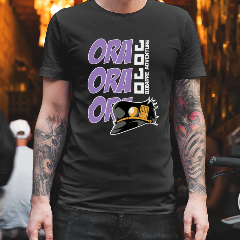Ora Ora Ora Dark JoJo’s Bizarre Adventure shirt