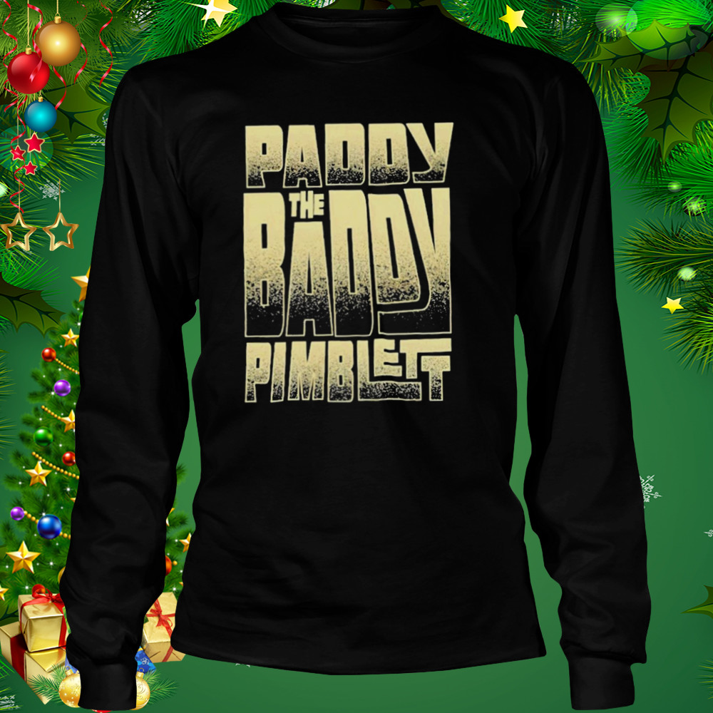 Paddy the baddy pimblett T-shirt 3 Longsleeve tshirt