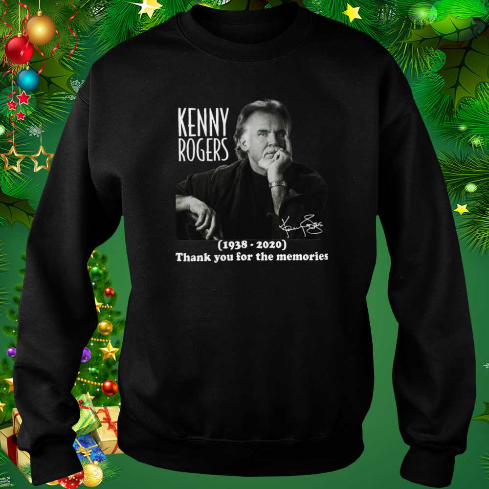 American Singer Kenny Rogers 1938 2020 Country Music shirt 5 Sweat tshirt