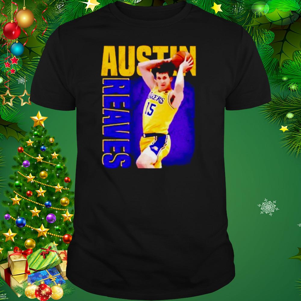Austin Reaves Los Angeles Lakers basketball shirt
