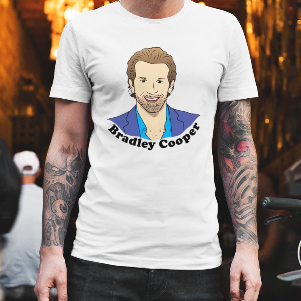 Cartoon Design Bradley Cooper shirt