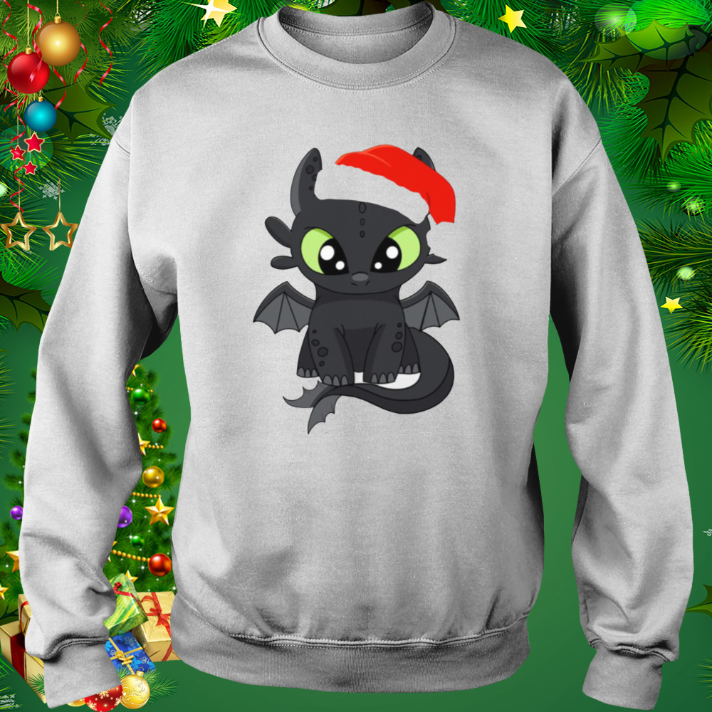 Christmas Toothless Baby Dragon How To Train Your Dragon shirt 5 Sweat shirt