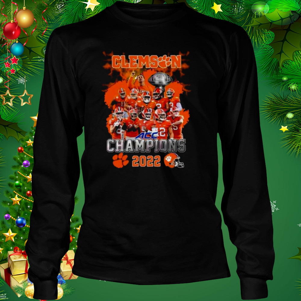 Clemson Tigers ACC Champions 2022 Shirt 3 Longsleeve tshirt