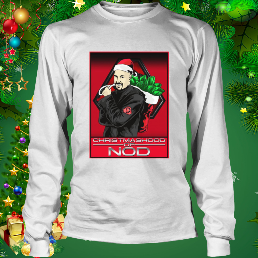Conquer Brotherhood Of Nod Kane Christmas Tiberium shirt 3 Longsleeve shirt
