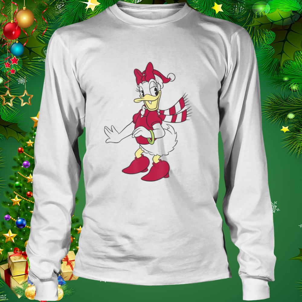 Daisy Duck Christmas Portrait shirt 3 Longsleeve shirt