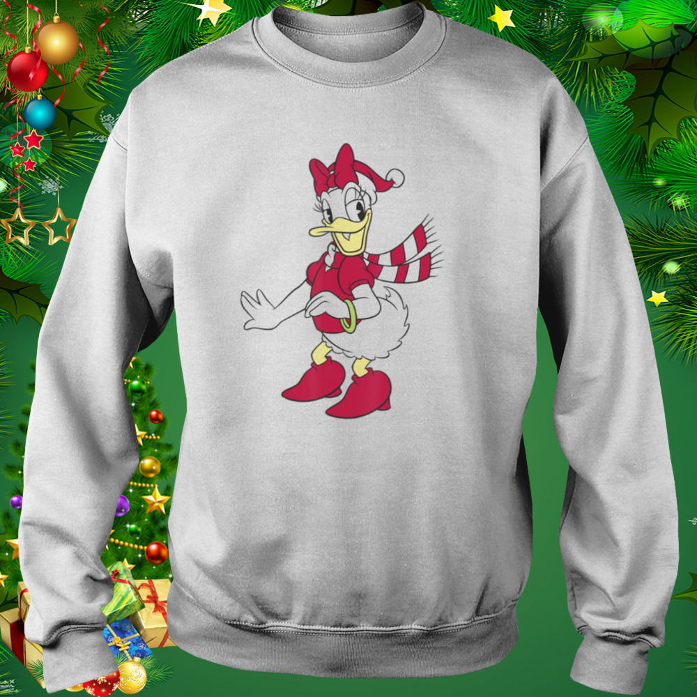 Daisy Duck Christmas Portrait shirt 5 Sweat shirt