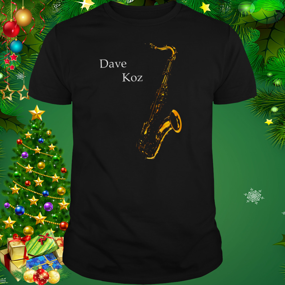 Dave Koz The Icon Saxophone shirt