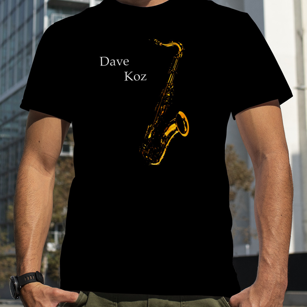 Dave Koz The Icon Saxophone shirt