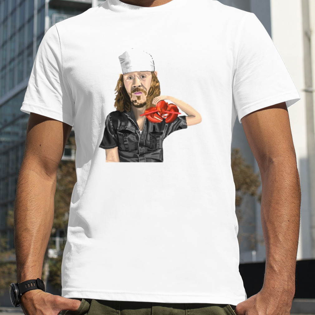 David Foster Wallace Cartoon Active shirt