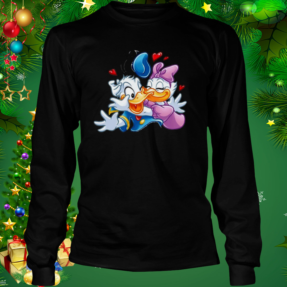 Donald And Daisy Duck Forever Love shirt 3 Longsleeve tshirt